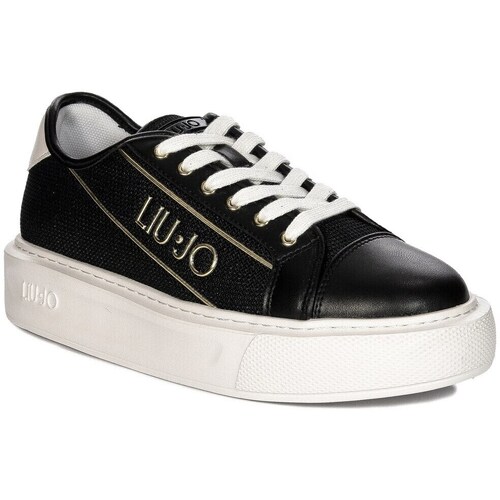 Sapatos Mulher Sapatilhas Liu Jo BA4033TX091Black Preto