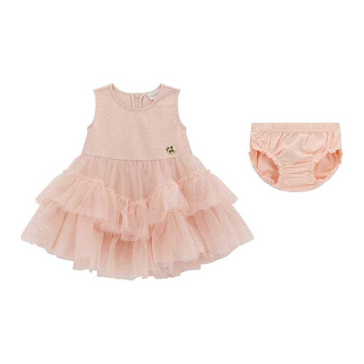 Textil Rapariga Vestidos curtos Guess A4RK03KC3F0 Rosa