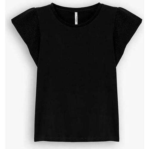 Textil Mulher T-shirts e Pólos Tiffosi 10053885-000-2-1 Preto