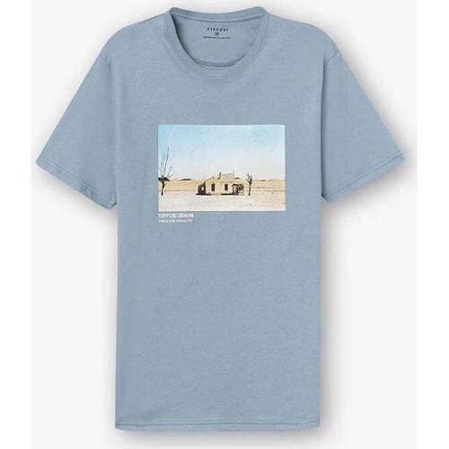 Textil Homem T-shirts e Pólos Tiffosi 10054098-713-3-1 Azul