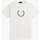 Textil Rapaz T-shirts e Pólos Fred Perry Kids SY7124-U72-1-21 Branco