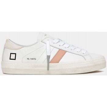 Sapatos Mulher Sapatilhas Date W401-HL-VC-IR - HILL LOW VINTAGE-WHITE CREAM Branco