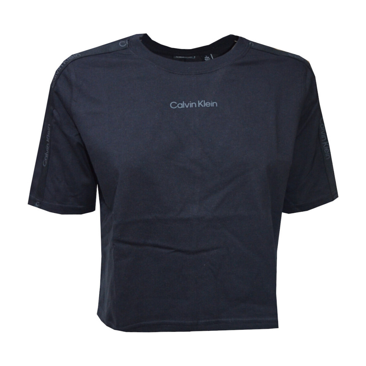 Textil Mulher T-Shirt mangas curtas Calvin Klein Jeans 00GWS4K234 Preto