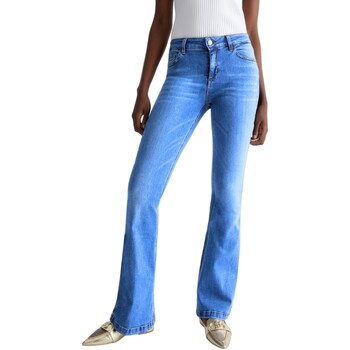 Textil Mulher Calças SWEATSHIRT Jeans Liu Jo UA4058DS015 Azul