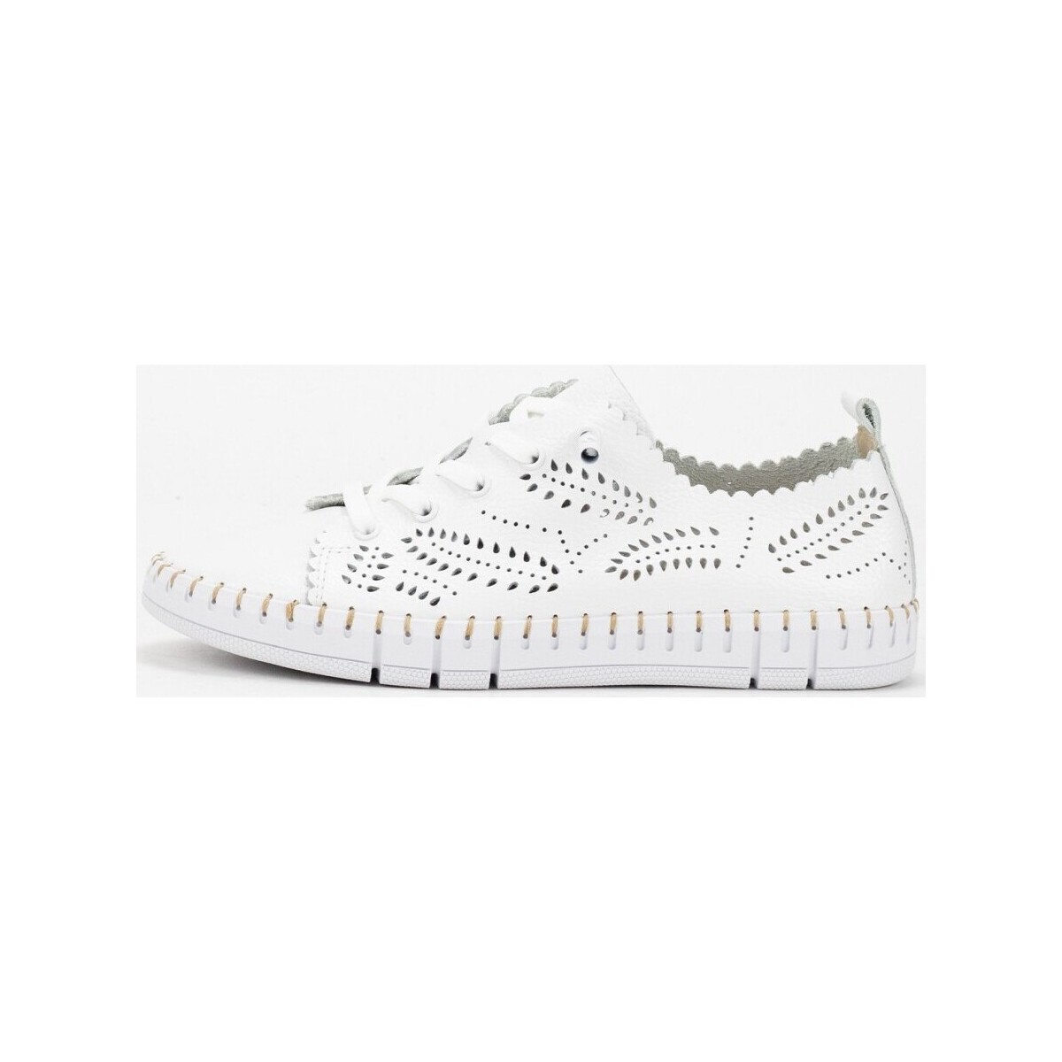Sapatos Mulher Sapatilhas The Happy Monk 32523 BLANCO