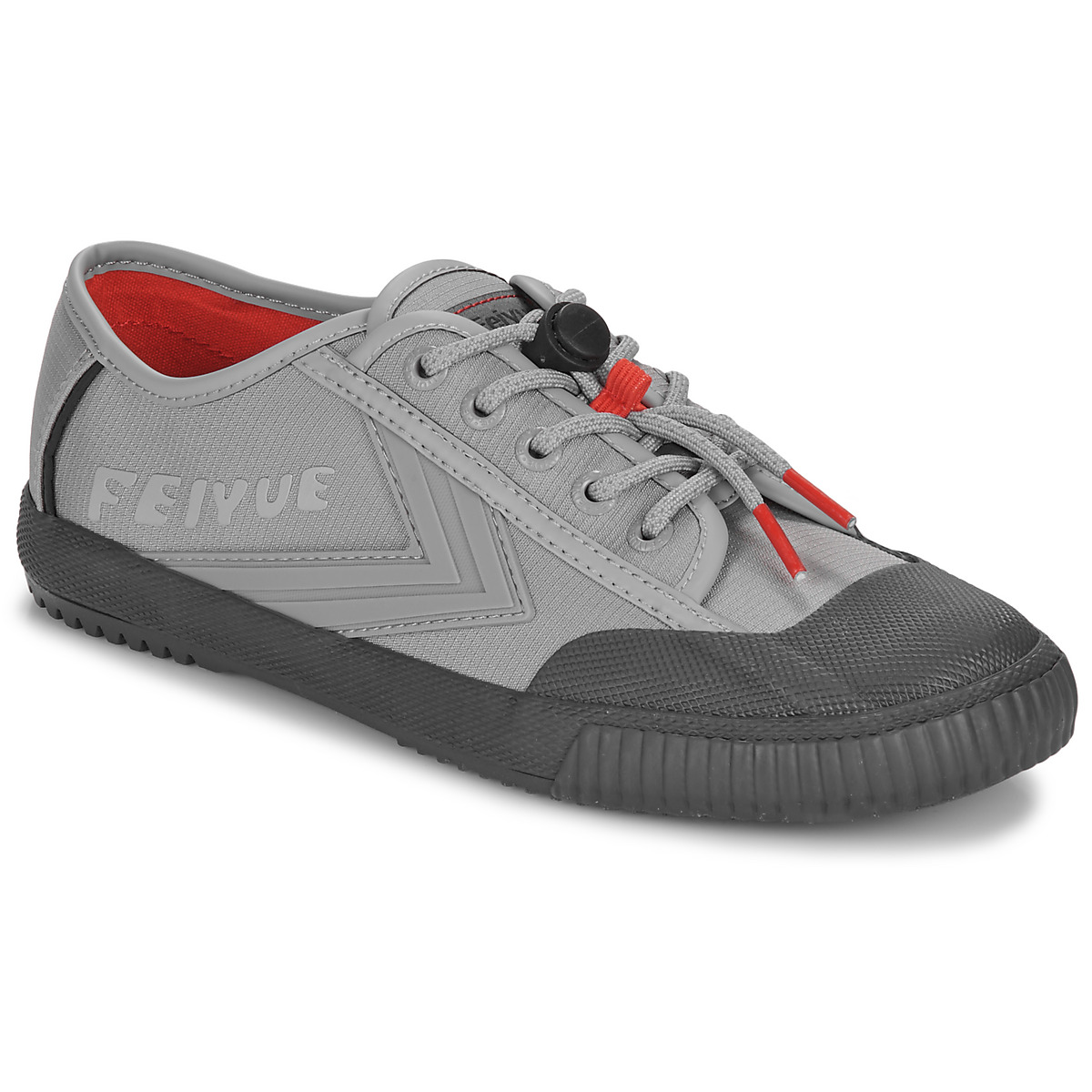 Sapatos Sapatilhas Feiyue FE LO 1920 EXO Cinza / Preto / Vermelho