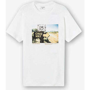 Textil Homem T-shirts e Pólos Tiffosi 10054098-001-1-1 Branco