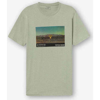 Textil Homem T-shirts e Pólos Tiffosi 10054098-801-4-1 Verde