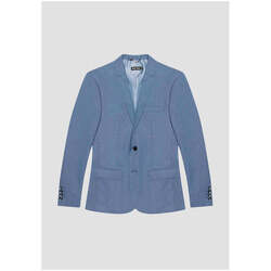 Textil Homem Casacos de malha Antony Morato MMJS00018-FA650330-7064-3-54 Azul
