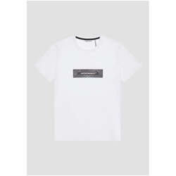 Textil Homem T-shirts e Pólos Antony Morato MMKS02345-FA120032-1000-1-1 Branco