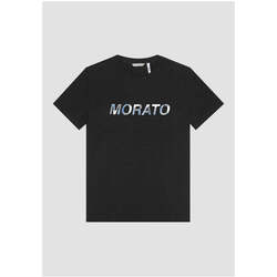 Textil Homem T-shirts e Pólos Antony Morato MMKS02355-FA100144-9000-2-1 Preto