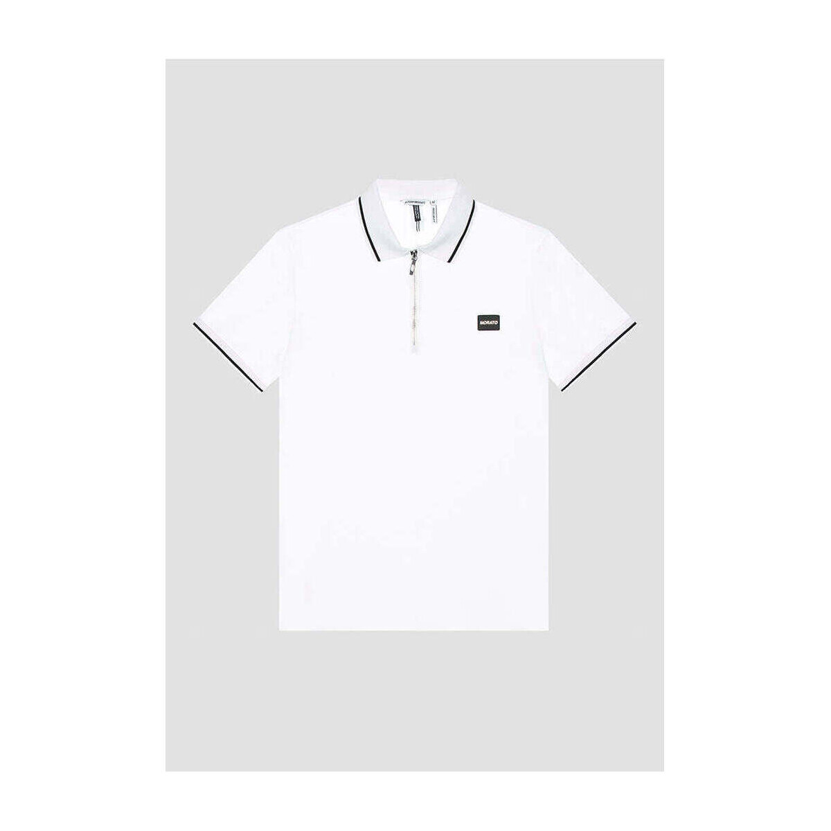 Textil Homem T-shirts e Pólos Antony Morato MMKS02361-FA100083-1000-1-1 Branco