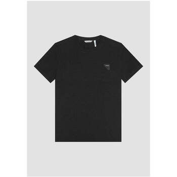 Textil Homem T-shirts e Pólos Antony Morato MMKS02362-FA100144-9000-2-1 Preto