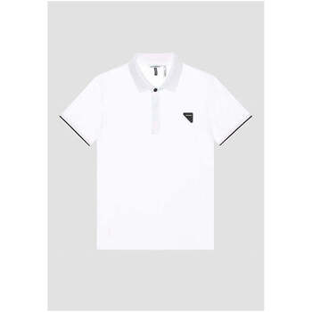 Textil Homem T-shirts e Pólos Antony Morato MMKS02363-FA100083-1000-1-1 Branco