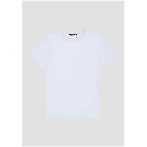 Textil Homem T-shirts e Pólos Antony Morato MMKS02367-FA100245-1000-1-1 Branco
