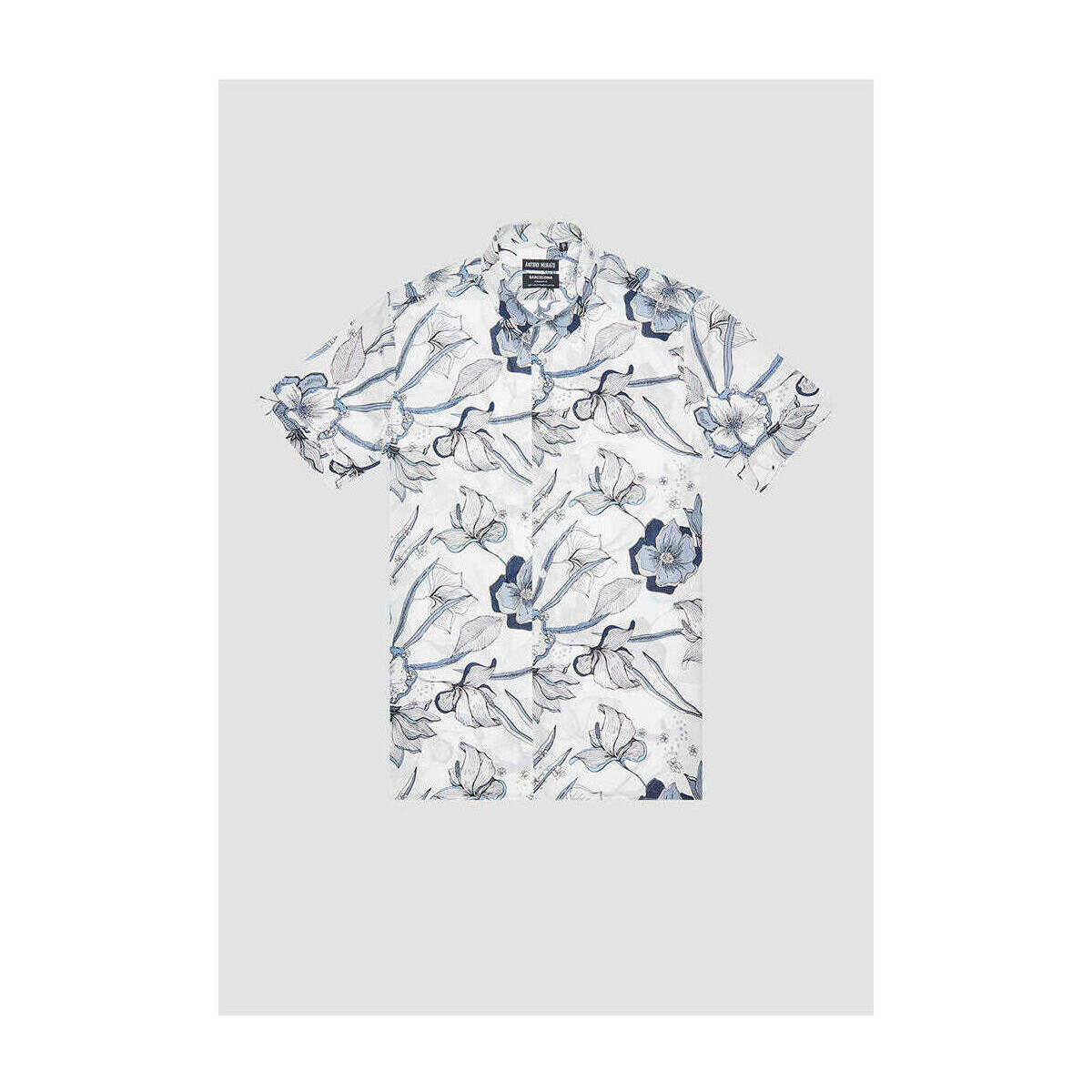 Textil Homem Camisas mangas comprida Antony Morato MMSS00177-FA430583-1011-18-1 Branco