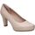 Sapatos Mulher Escarpim Dorking D5794 Bege