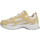 Sapatos Mulher Sapatilhas Mercer Amsterdam The Re Run Pastel Velours Toile Femme Yellow Amarelo