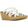 Sapatos Mulher Sandálias Skechers Beverlee Tiger Posse Branco