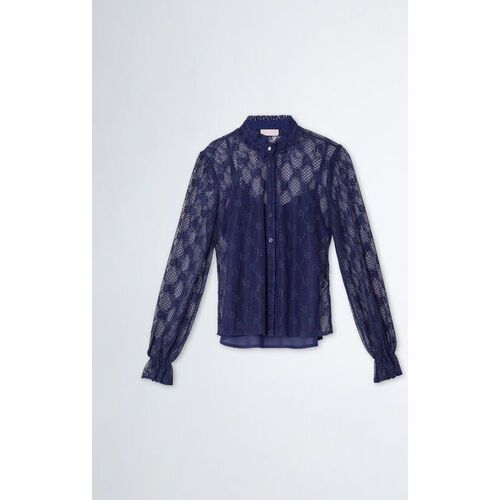 Textil Mulher camisas Liu Jo MA4094 J4703-93831 Azul