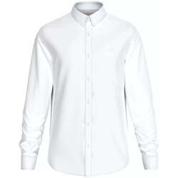 Calvin shirt Klein half-zip polo shirt Schwarz