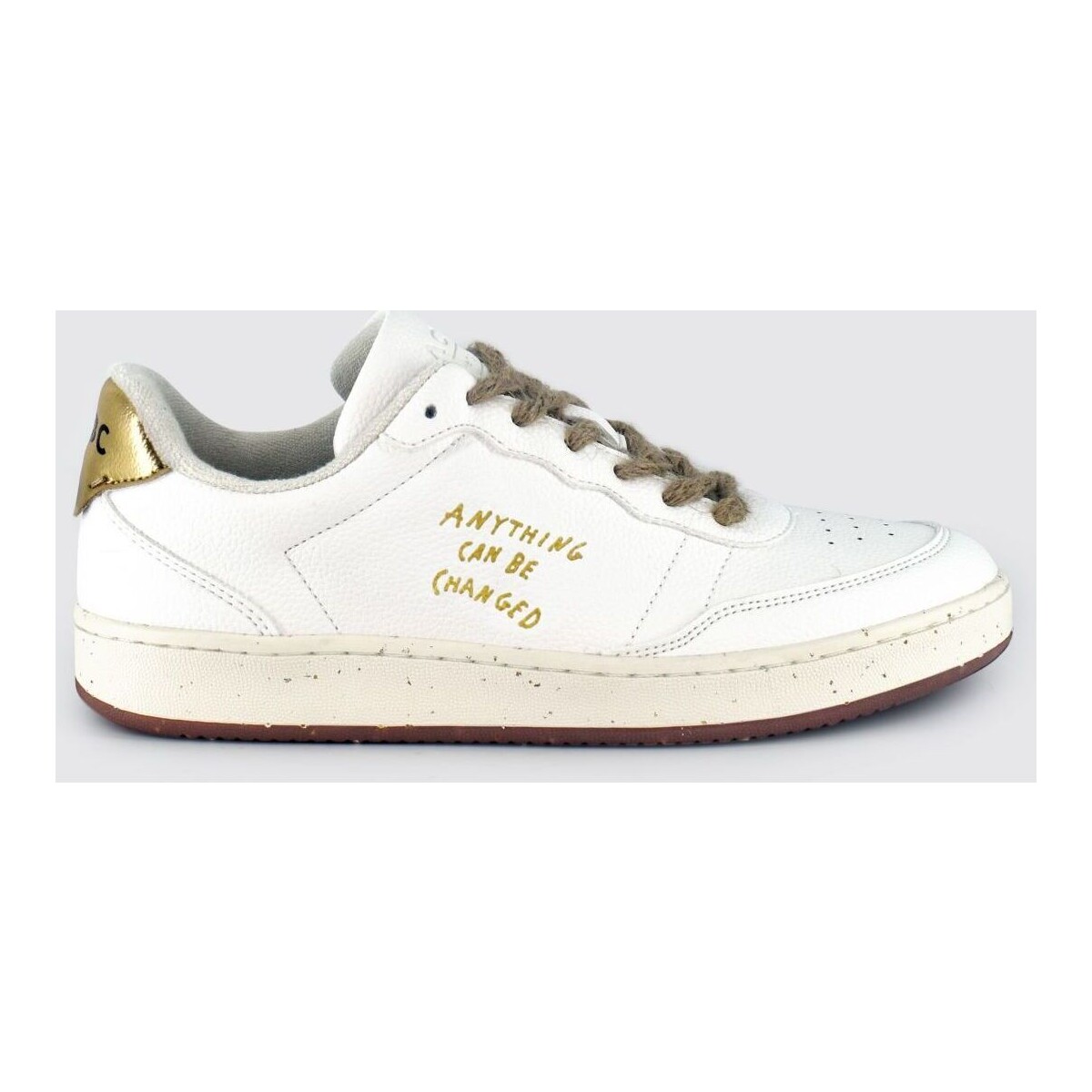 Sapatos Sapatilhas Acbc SHACBEVE - EVERGREEN-218 WHITE/GOLD Branco