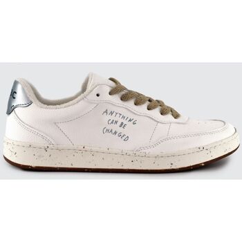 Sapatos Sapatilhas Acbc SHACBEVE - EVERGREEN-219 WHITE/SILVER Branco