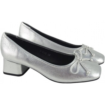 Bienve Sapato feminino prata  s2492 Prata