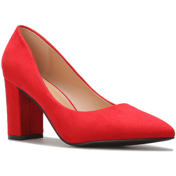 Sapatos Mulher Escarpim La Modeuse 69917_P162762 Vermelho