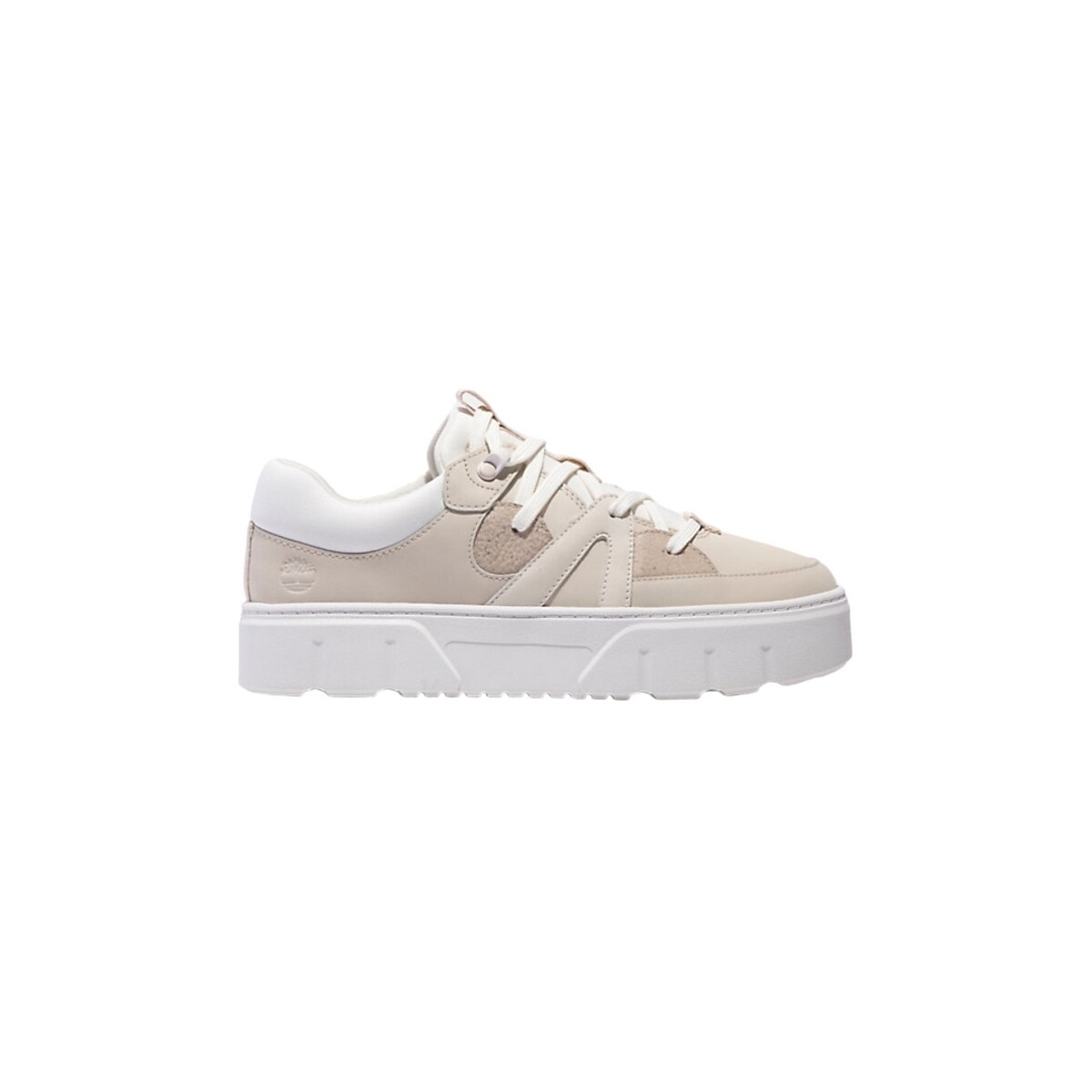 Sapatos Mulher Sapatilhas Timberland LAUREL COURT LOW LACE UP Bege