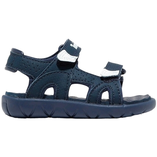 Sapatos Rapaz Sandálias Timberland PERKINS ROW 2 STRAP Azul