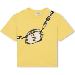 TeSchwarz Rapariga T-Shirt mangas curtas Marc Jacobs W60207 Amarelo