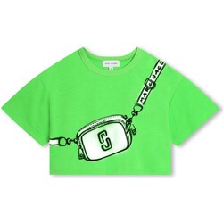Textil Rapariga T-Shirt mangas curtas Marc Jacobs W60210 Verde