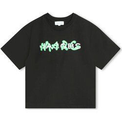TeSchwarz Rapaz T-shirt mangas compridas Marc Jacobs W60212 Preto