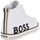 Sapatos Rapaz Sapatilhas de cano-alto BOSS J51029 Branco