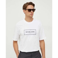 Textil Homem T-Shirt mangas curtas MICHAEL Michael Kors CH351RG1V2 Branco