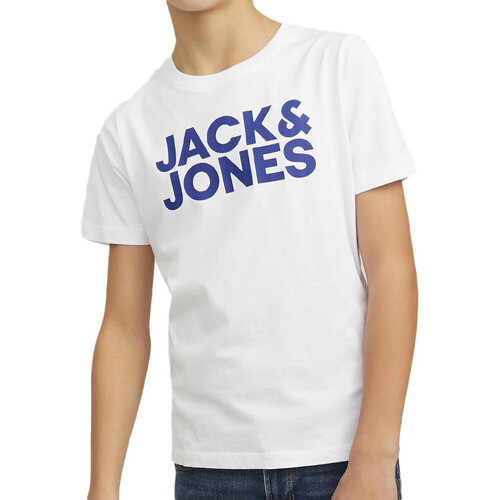 Textil Rapaz T-shirts e Pólos Jack & Jones  Branco