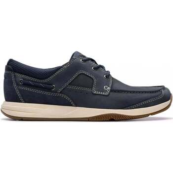 Sapatos Homem Sapatos & Richelieu Clarks Sailview Lace Azul