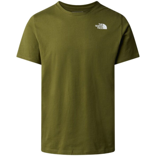 Textil Homem T-Shirt mangas curtas The North Face NF0A8830 Verde