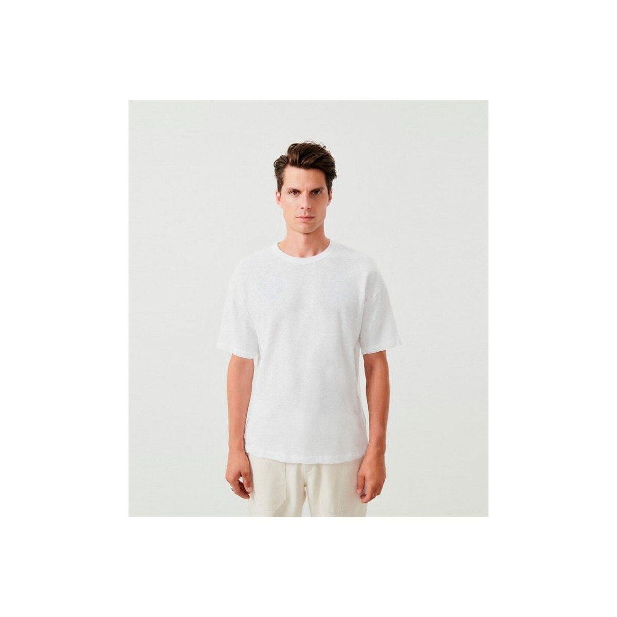 Textil Homem T-Shirt mangas curtas American Vintage  Branco