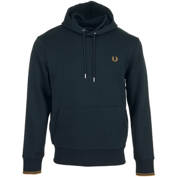Textil Homem Sweats Fred Perry Tipped Hooded Sweatshirt Azul