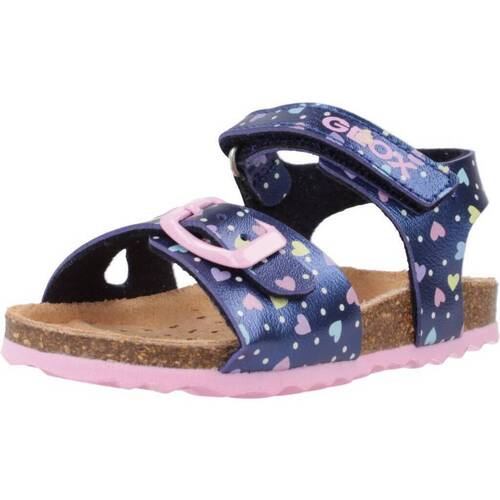 Sapatos Rapariga Sandálias Geox B SANDAL CHALKI GIRL Azul