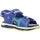 Sapatos Rapaz Sandálias Geox B250GA Azul