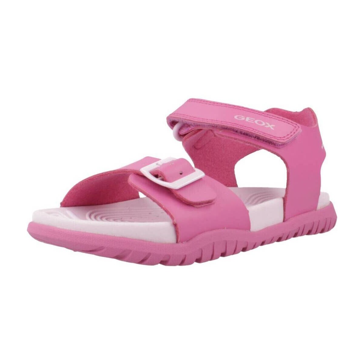 Sapatos Rapariga Sandálias Geox J SANDAL FUSBETTO GI Rosa