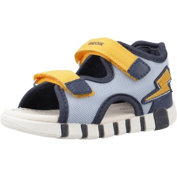 Sapatos Rapaz Sandálias Geox B SANDAL IUPIDOO A Azul
