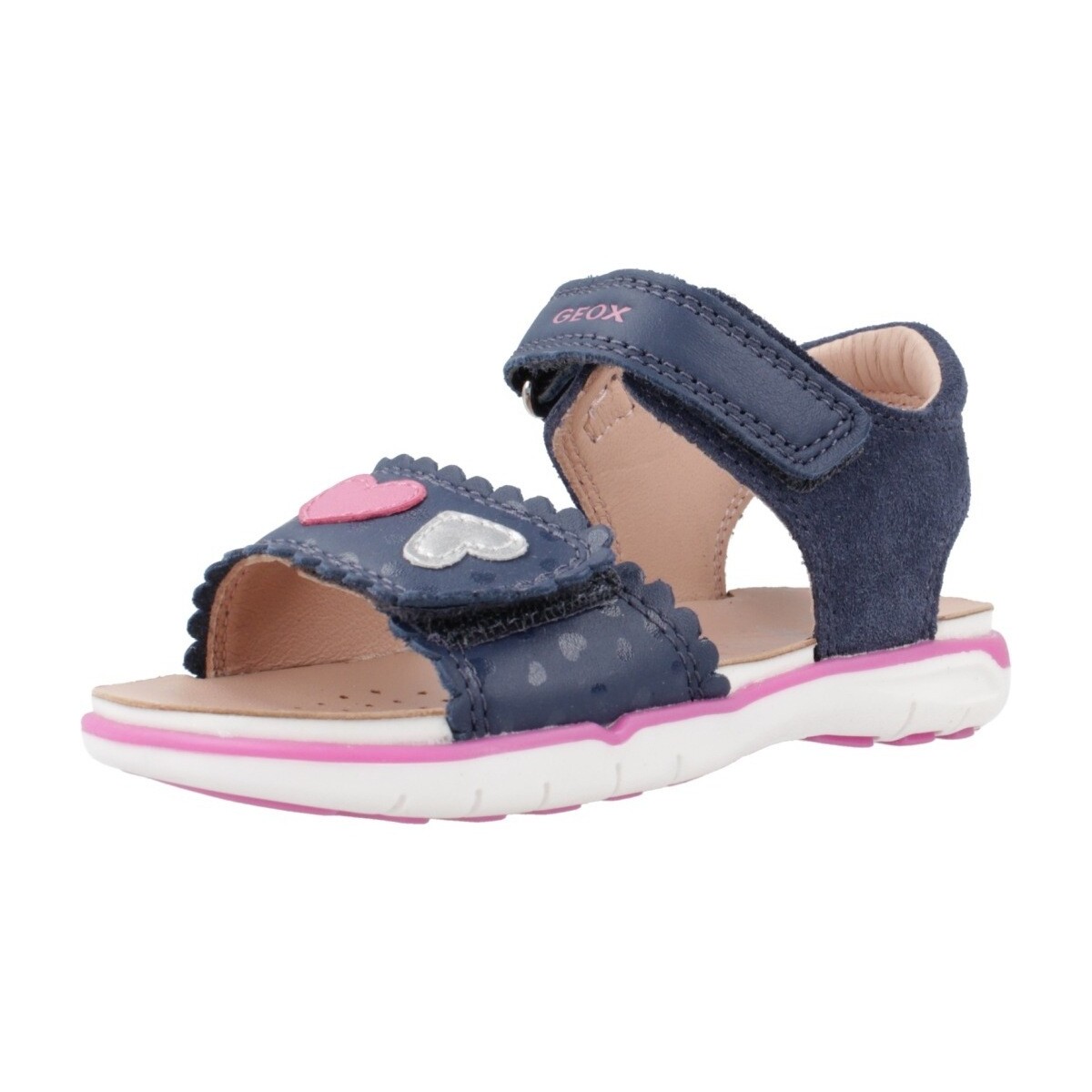 Sapatos Rapariga Sandálias Geox B SANDAL DELHI GIRL Azul
