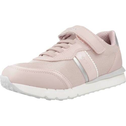Sapatos Rapariga Sapatilhas Geox J FASTICS GIRL Rosa