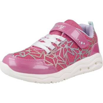 Sapatos Rapariga Sapatilhas Geox J PHYPER GIRL Rosa