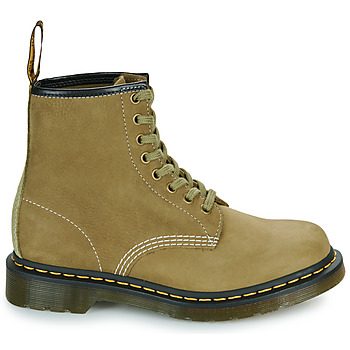 Dr. Martens FLT 1460 Muted Olive Tumbled Nubuck+E.H.Suede