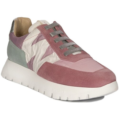 Sapatos Mulher Sapatilhas Wonders Trend Rosa